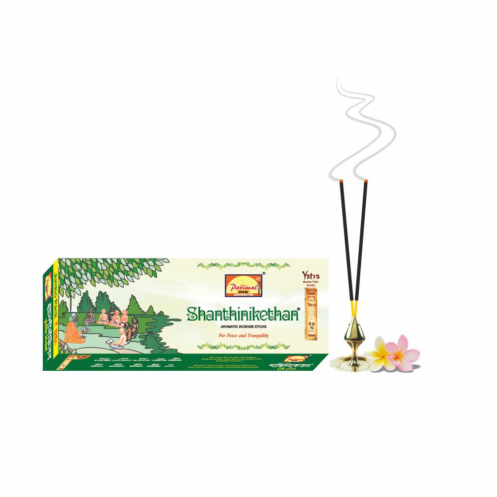 Parimal Shantinikethan Incense Sticks | Jumbo Pack | Pack of 3-180 Grams X 3 = 540 G | Aromatic Incense Sticks |