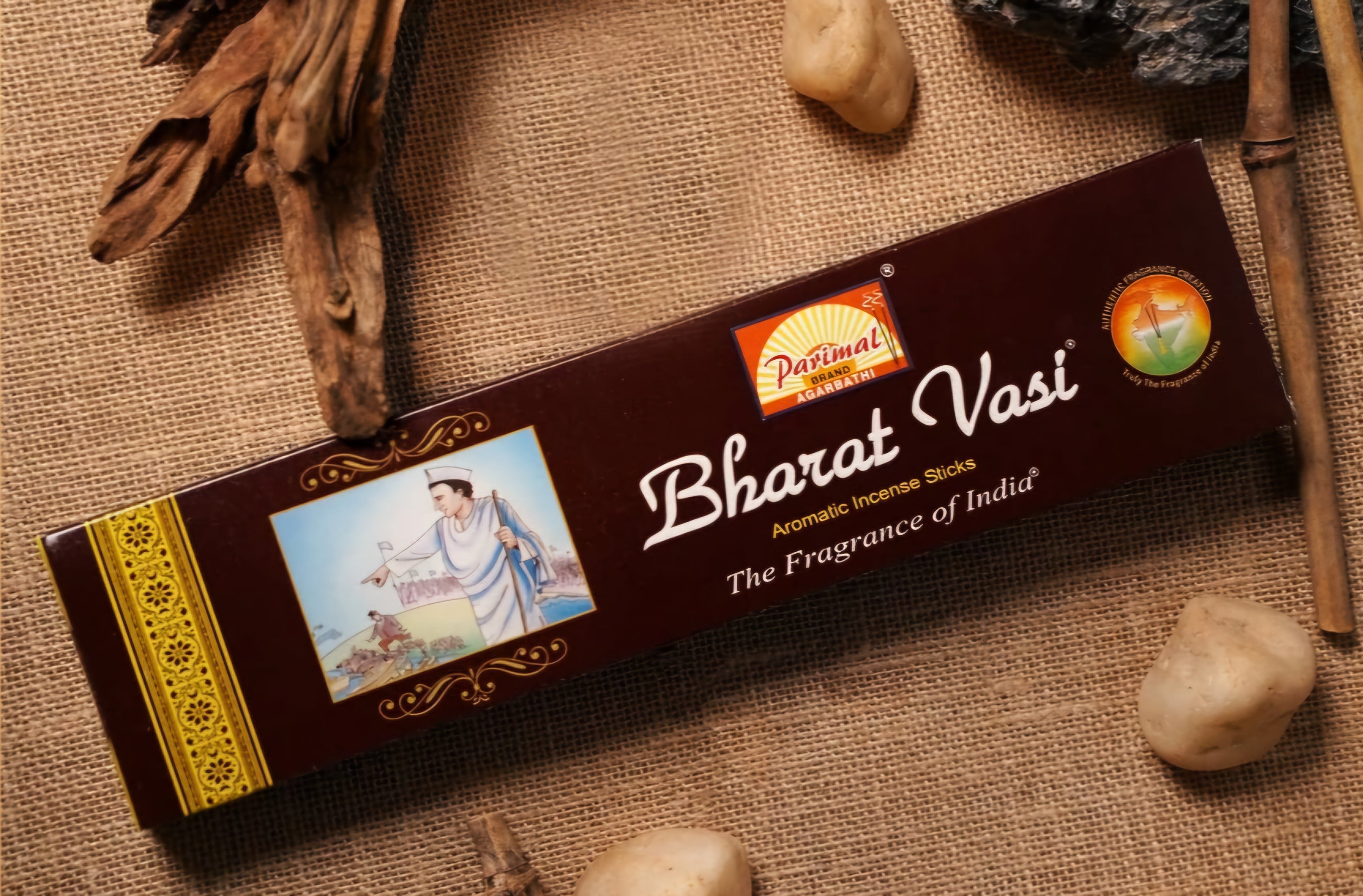Bharat Vasi Economy Pack | Pack of 3 | 100 G X 3 = 300 G | The Fragrance of India | Aromatic Incense Sticks |
