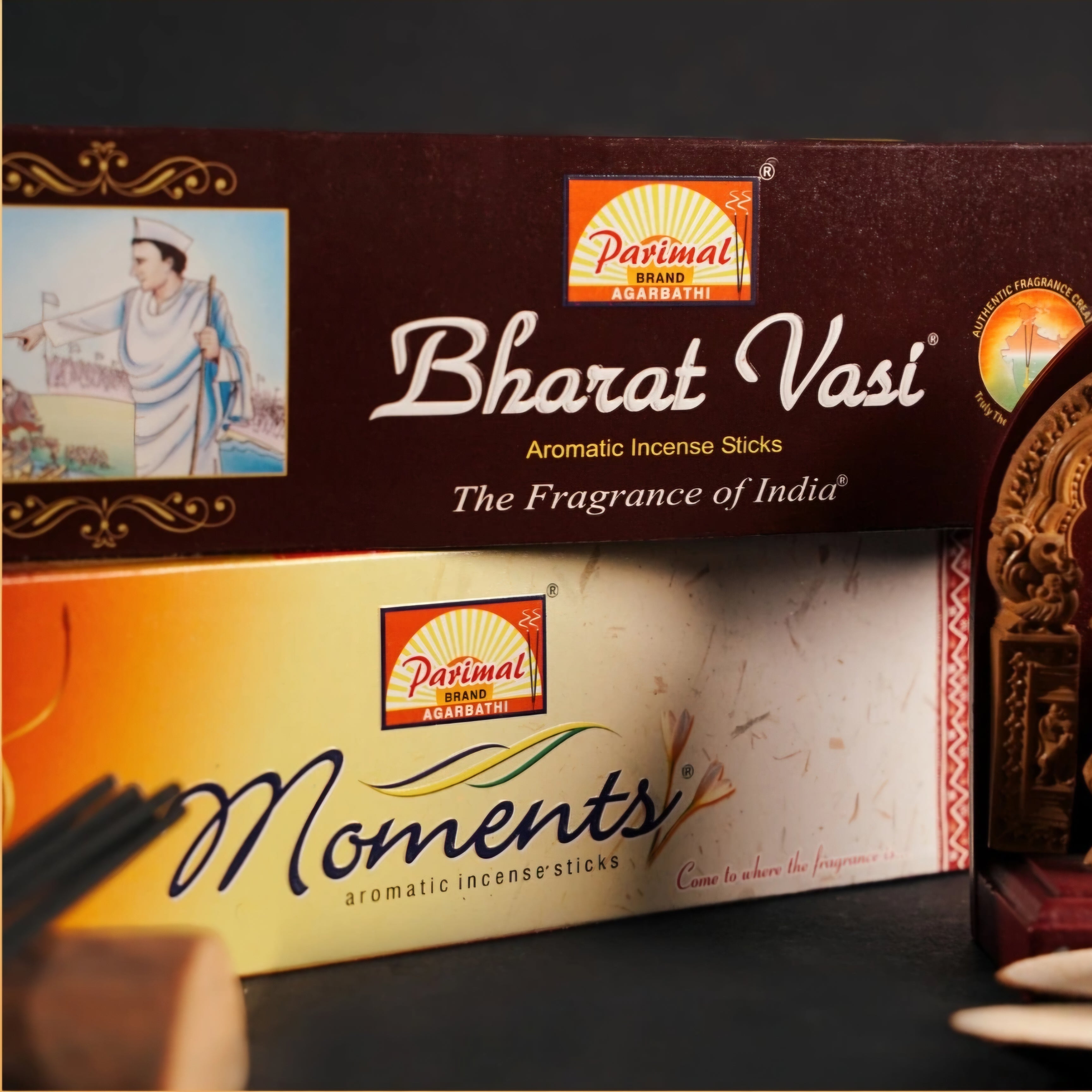 Bharat Vasi Economy Pack | Pack of 3 | 100 G X 3 = 300 G | The Fragrance of India | Aromatic Incense Sticks |
