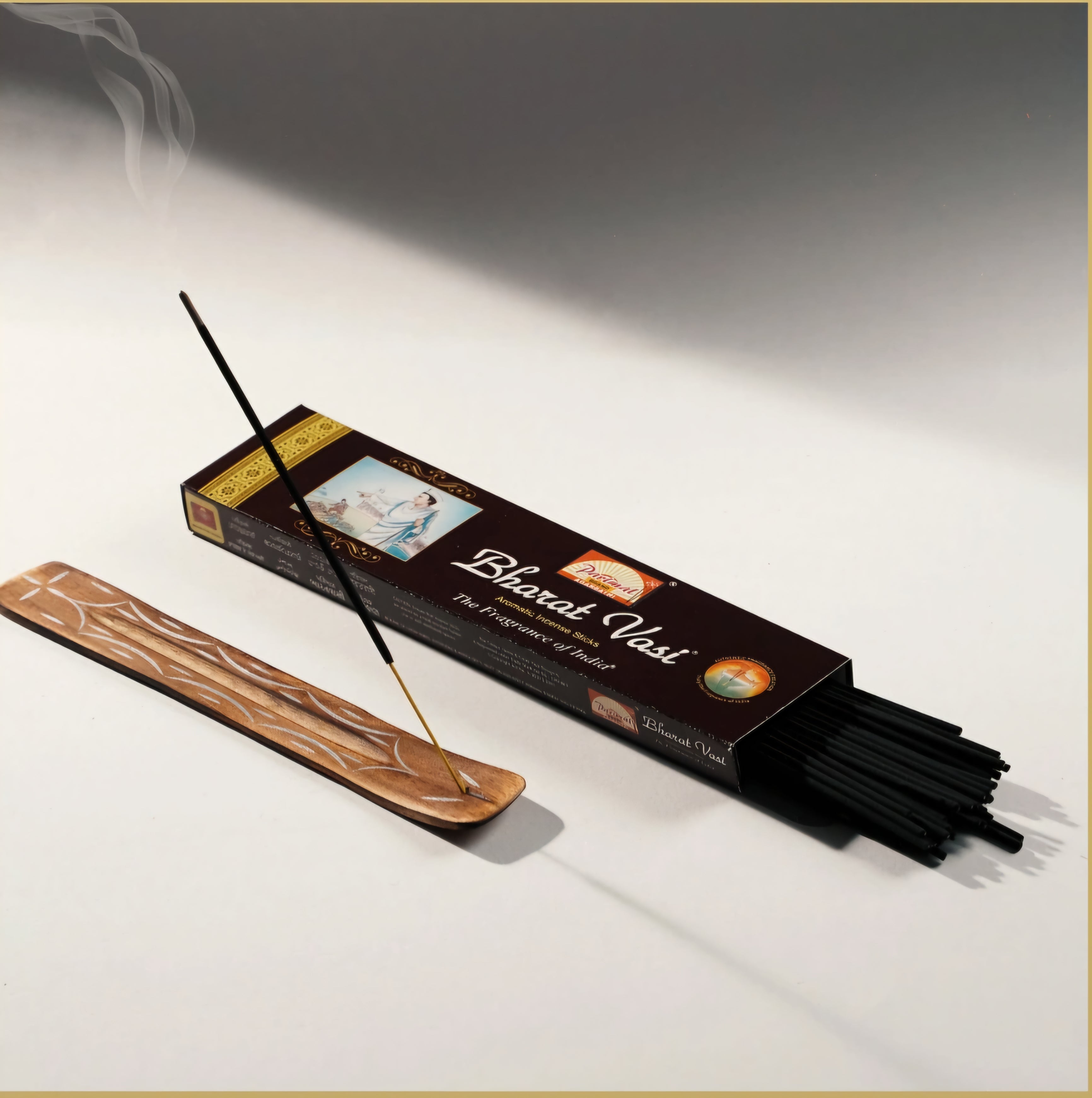 Bharat Vasi Economy Pack | Pack of 3 | 100 G X 3 = 300 G | The Fragrance of India | Aromatic Incense Sticks |