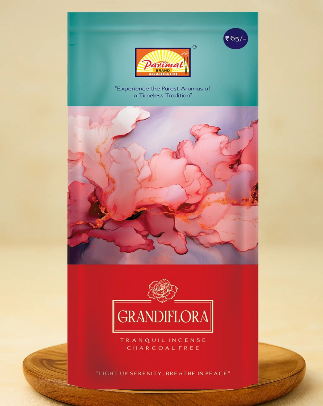 Grandiflora Zipper Pouch