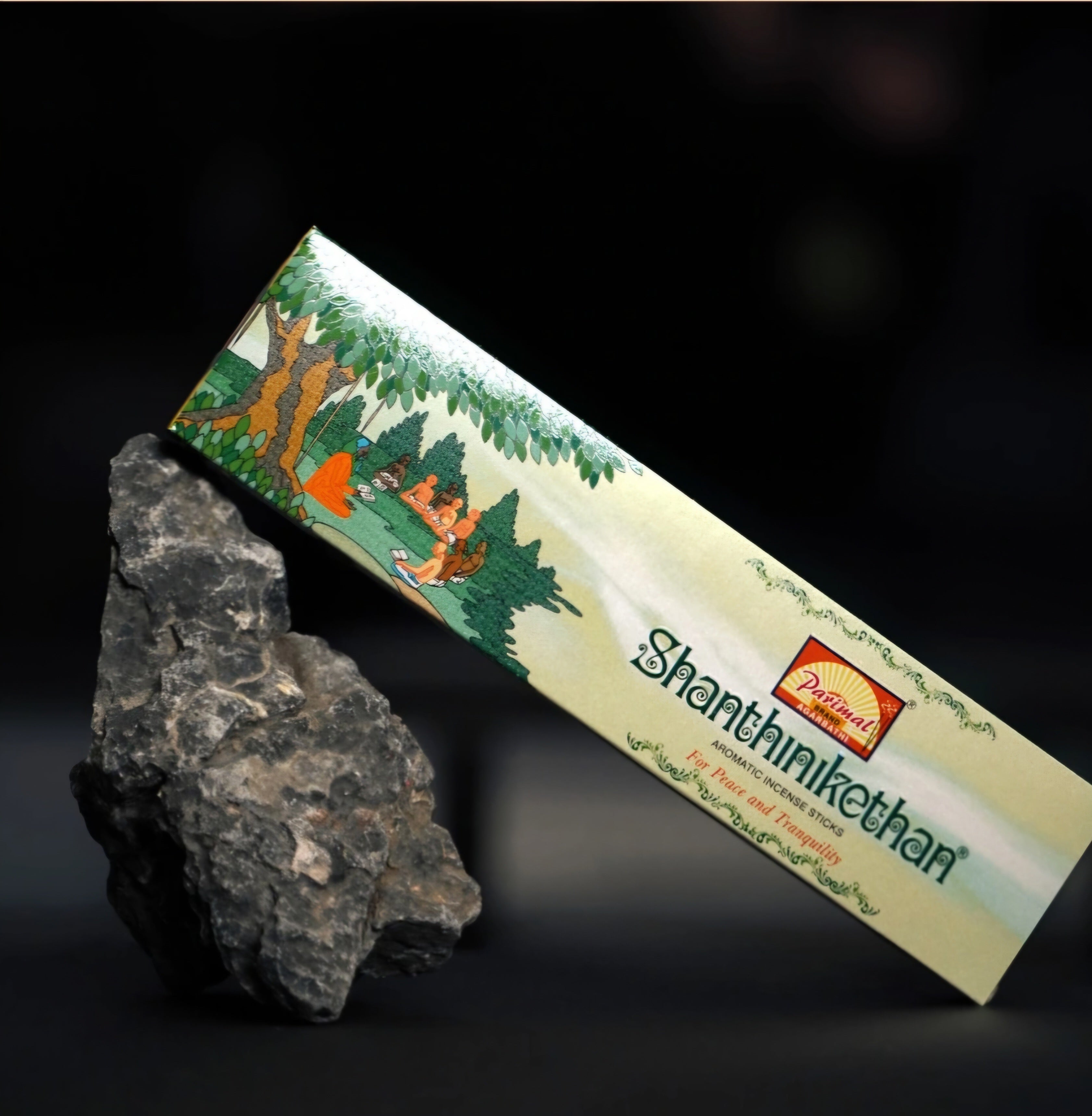 Parimal Shantinikethan Floral Agarbatti Sticks | 100 - 120 Sticks (270 gm) |Agarbatti for Pooja, Meditation & Daily Use | Traditional Indian Fragrance |Each 90 Gram|Pack of 3