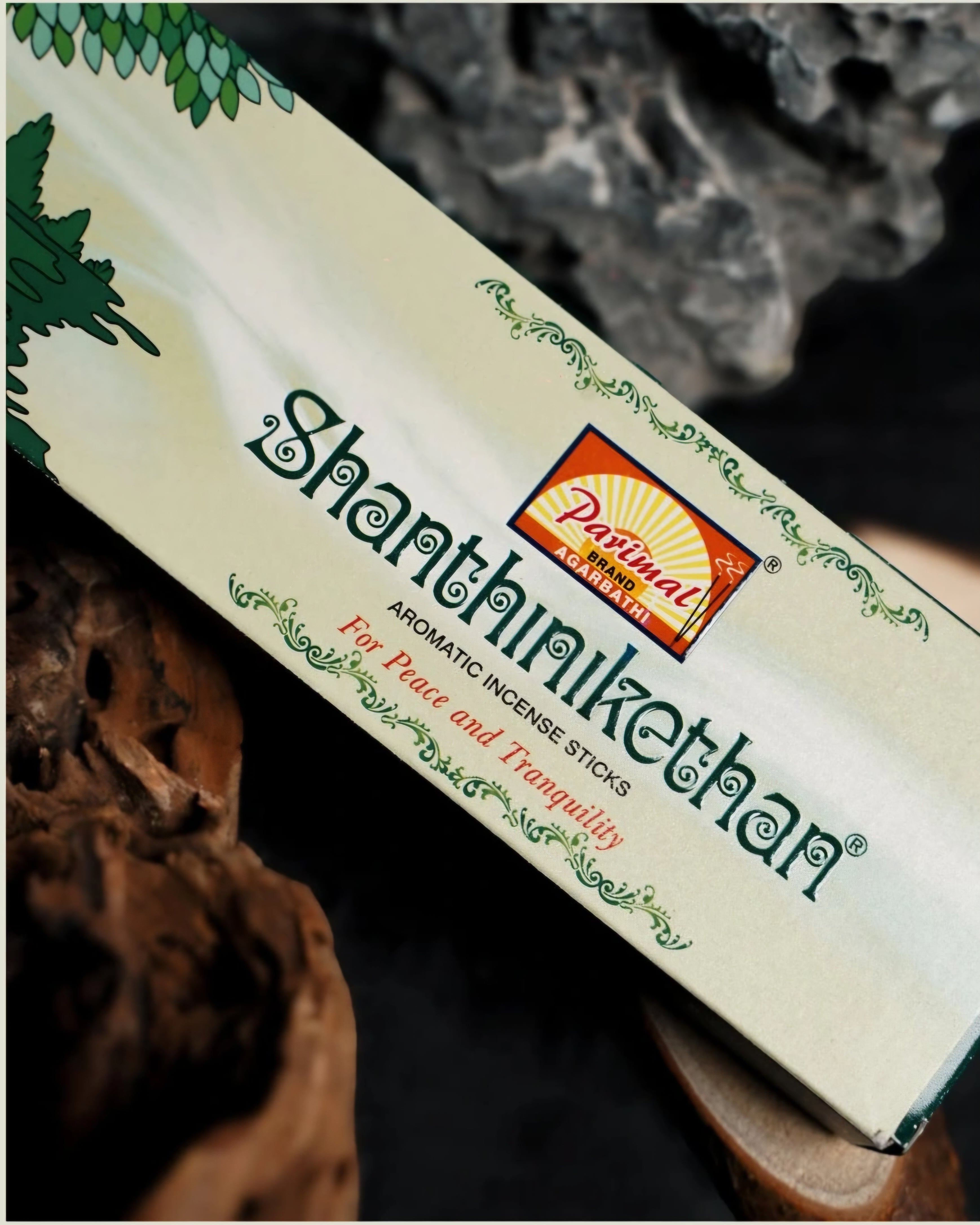 Parimal Shantinikethan Floral Agarbatti Sticks | 100 - 120 Sticks (270 gm) |Agarbatti for Pooja, Meditation & Daily Use | Traditional Indian Fragrance |Each 90 Gram|Pack of 3