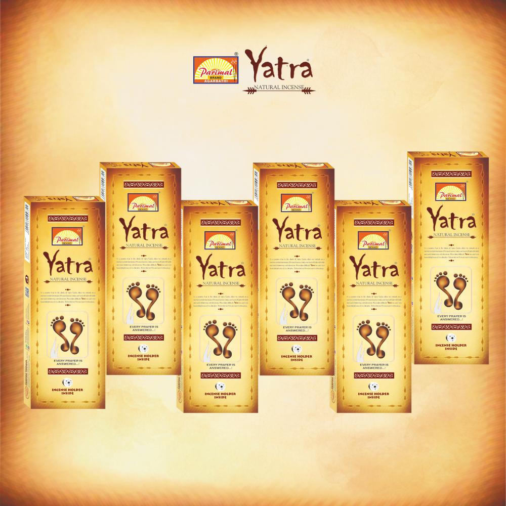 Yatra Incense Sticks (250 g Jumbo Pack) – Premium Sandalwood & Resin Temple Agarbatti for Daily Puja & Meditation