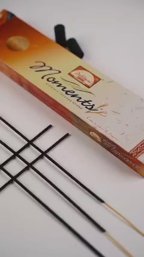 Parimal Moments Floral & Sandal Incense/Agarbatti Sticks | 100 - 120  Sticks (240 gm) |Agarbatti for Pooja, Meditation & Daily Use | Traditional Indian Fragrance |Each 80 Gram|Pack of 3